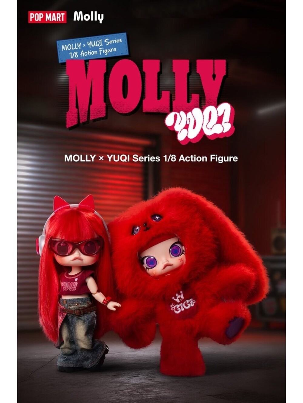 Authentic Series Gigi Molly X Yuqi Molly 1/8 Action Figure Toy Gift Hot NEW